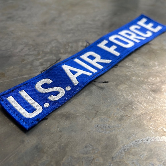 U.S. AIR FORCE blue tape patch, vintage - Picture 4 of 9